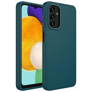 Zore Galaxy A04S Metal Çerçeve ve Buton Tasarımlı Silikon Luna Kapak Kılıf