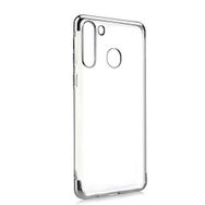 Zore Galaxy A11 Zore Dört Köşeli Lazer Silikon Kılıf