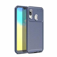 Zore Galaxy A20E Karbon Tasarım Negro Silikon Cep Telefonu Kılıfı