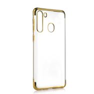 Zore Galaxy A21S Dört Köşeli Lazer Silikon Kılıf
