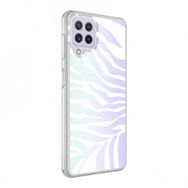 Zore Galaxy A22 4G M-Blue Desenli Kapak Kılıf