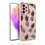 Zore Galaxy A73 Desenli Kamera Korumalı Parlak Nora Kılıf