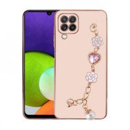 Zore Galaxy M22 El Tutamaçlı Kamera Korumalı Taka Silikon Kapak Kılıf