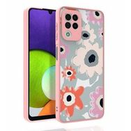 Zore Galaxy M32 Desenli Kamera Korumalı Parlak Nora Kapak Kılıf