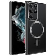 Zore Galaxy S22 Ultra Magsafe Wireless Şarj Özellikli Setro Silikon Kılıf