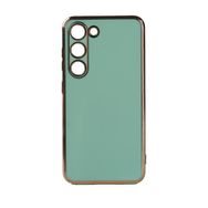 Zore Galaxy S23 Bark Kenarları Altın Renk Cep Telefonu Kılıfı