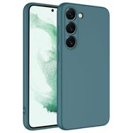 Zore Galaxy S23 Plus Siyah Mara Lansman İç Yüzeyi Kadife Cep Telefonu Kılıfı