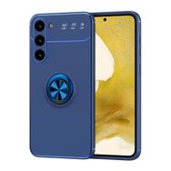 Zore Galaxy S23 Ravel Yüzüklü Silikon Siyah Cep Telefonu Kılıfı