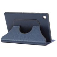 Zore Galaxy Tab A8 10.5 SM-X200 2021 Fest Dönebilen Standlı - Lacivert Kılıf
