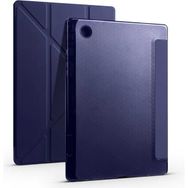 Zore Galaxy Tab A8 10.5 SM-X200 2021 Kalem Bölmeli Standlı - Lacivert Kılıf