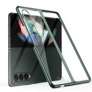 Zore Galaxy Z Fold 3 Kıpta Metal Görünümlü İnce Tablet Kılıf