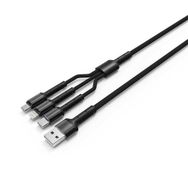 Zore High Speed 3 İn 1 Lightning Micro Type-c Usb Kablo