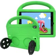 Zore iPad 10.2 8. Nesil Tekerlek Standlı Eva Silikon - Yeşil Kılıf