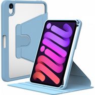 Zore Ipad Mini 2021 6.Nesil Nayn Dönebilen Standlı Mavi Kılıf
