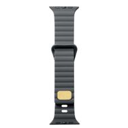 Zore KRD-73 Apple Watch 7 45 mm Uyumlu Gri Silikon Kordon