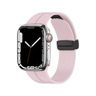 Zore KRD-84 Apple Watch 7 45 mm Derin Mor Silikon Kordon