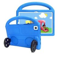 Zore Lenovo M10 Plus TB-X606F Wheel Car Tekerlek Standlı Tablet Eva Silikon Kılıf