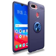 Zore Oppo A12 Manyetik Yüzüklü Ravel Silikon Kılıf