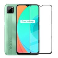 Zore Realme C15 Kenarları Kırılmaya Dayanıklı Cam Ekran Koruyucu
