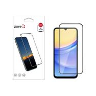 Zore Samsung Galaxy A15 Uyumlu Kenarları Kırılmaya Dayanıklı Cam Ekran Koruyucu