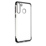 Zore Samsung Galaxy M11 Dört Köşeli Lazer Silikon Kapak Kılıf