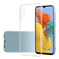 Zore Samsung Galaxy M14 Şeffaf Süper Silikon Kapak Cep Telefonu Kılıfı