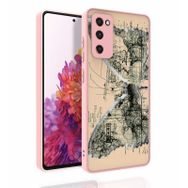 Zore Samsung Galaxy S20 Fe Desenli Kamera Korumalı Parlak Nora Kapak Kılıf
