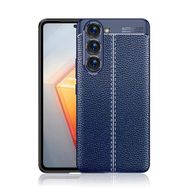 Zore Samsung Galaxy S23 Deri Görünümlü Niss Silikon Kapak Cep Telefonu Kılıfı