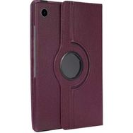 Zore Samsung Galaxy Tab A8 10.5 SM-X200 2021 Dönebilen Standlı - Mor Kılıf