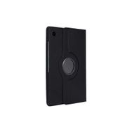 Zore Samsung Galaxy Tab A8 10.5 SM-X200 2021 Dönebilen Standlı - Siyah Kılıf