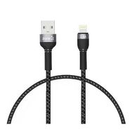 Zore Shira Serisi 30 cm Lightning Siyah USB Kablo