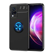 Zore Vivo V21 Manyetik Yüzüklü Ravel Silikon Kılıf