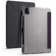 Zore Xiaomi Mi Pad 5 Standlı Tri Folding Kalemlikli Silikon Smart Cover Siyah Tablet Kılıfı