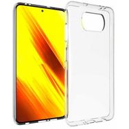 Zore Xiaomi Poco X3 NFC Ultra İnce Esnek Süper Silikon 0.3 mm Şeffaf Kılıf