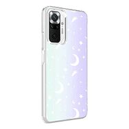 Zore Xiaomi Redmi Note 10 Pro M-Blue Desenli Kapak Kılıf