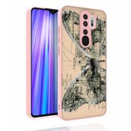Zore Xiaomi Redmi Note 8 Pro Desenli Kamera Korumalı Parlak Nora Kapak Kılıf