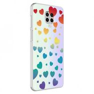 Zore Xiaomi Redmi Note 9 Pro 5G M-Blue Desenli Kapak Kılıf