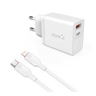 ​Zore XMac Serisi ZR-X2 PD To Lightning 2'in 1 Şarj Seti