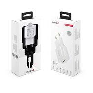 Zore ZR-TC01 Metro Serisi Lightning 2 in 1 Beyaz Şarj Seti