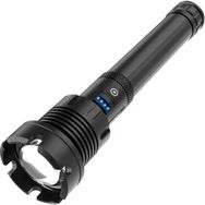 Zsykd Uzun Stil P90+Cob LED Siyah El Feneri