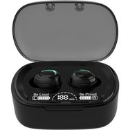 ZSZH MD06 Siyah Tws Wiress Touch Dijital Ekran Bluetooth Kulaklık