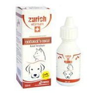 Zurich 50 ml Kedi ve Köpekler İçin Kulak Temizleme Solüsyonu