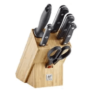 Zwilling 361310020 Gourmet Siyah 7 Parça Blok Bıçak Seti