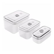 Zwilling 368040030 Vakumlu 3 Parça Dikdörtgen Plastik Saklama Kabı