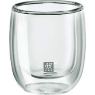 Zwilling 395000750 Çift Camlı 80 ml 2'li Espresso Bardak Seti