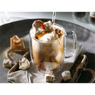 Zwilling 395001140 Çift Camlı 2'li Kulplu Latte Bardağı