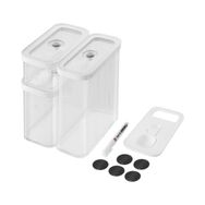 Zwilling Fresh & Cube 5'li Set M Beyaz Saklama Kabı