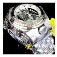 Invicta 56 mm Reserve Bolt Zeus Tria Twisted Metal Steel 3 Swiss