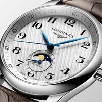 Longines L2.909.4.78.3 Master Collection MoonPhase Erkek Kol Saati