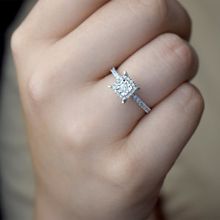 0.15 ct Çok Taşlı Lazerli Tektaş Yüzük